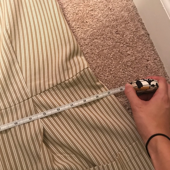 Roolee tan striped jumpsuit NWT - Picture 5 of 8